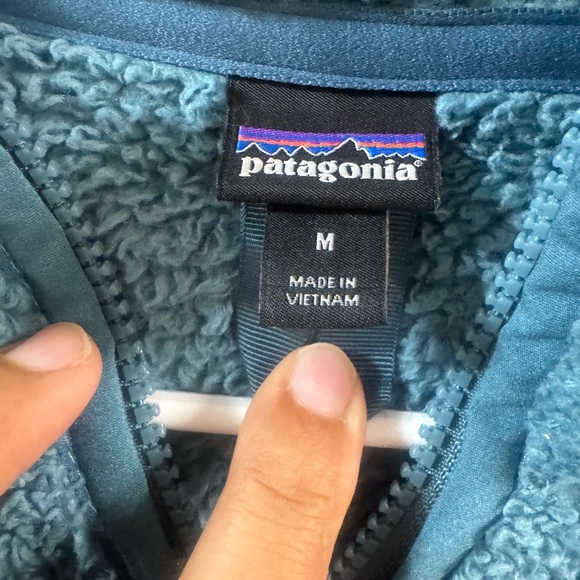 Patagonia Teal Fleece Jacket - Picture 3 of 5